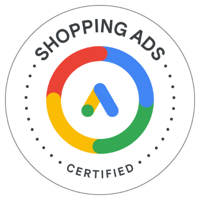 AI-Powered Shopping ads Certification – ženklelis