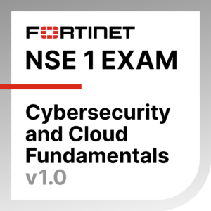 Fortinet Cybersecurity and Cloud Fundamentals 1.0 – ženklelis