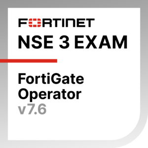 Fortinet FortiGate 7.6 Operator – ženklelis