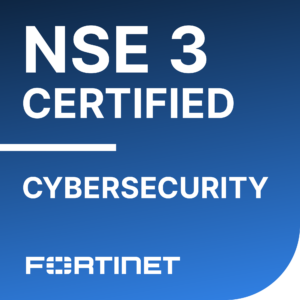 Fortinet NSE 3 Certified in Cybersecurity – ženklelis